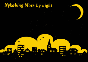 Nykobing Mors by night