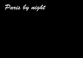 Paris by night