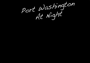 Port Washington At Night