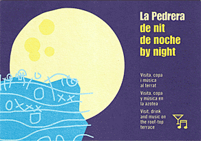 La Pedrera de nit / de noche / by night