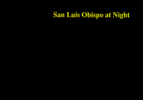 San Luis Obispo at Night