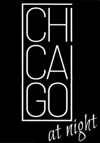CHICAGO at night