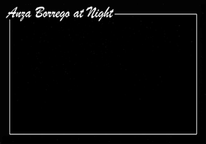 Anza Borrego at Night