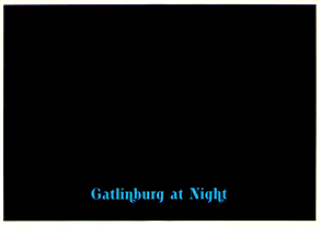 Gatlinburg at Night