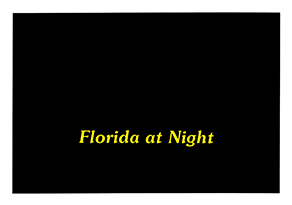 Florida at Night