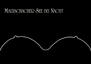 Maltschacher See bei Nacht