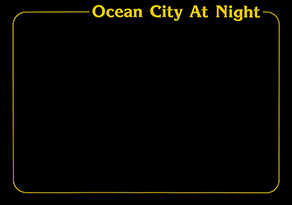 Ocean City At Night