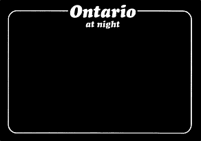 Ontario at night
