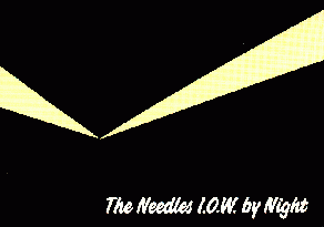 The Needles I.O.W. by Night