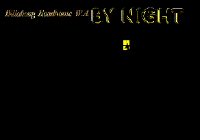 Billabong Roadhouse W.A. BY NIGHT