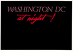 WASHINGTON DC at night!