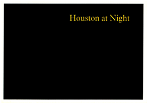 Houston at Night