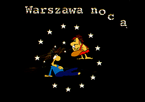 Warszawa noca