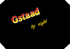 Gstaad by night