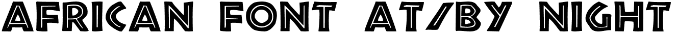 African font
