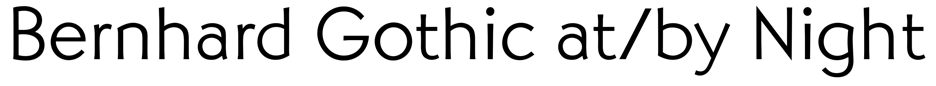 Bernhard Gothic