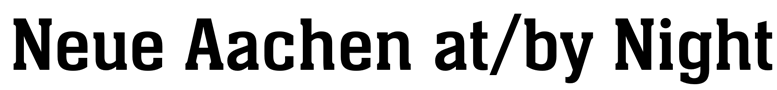 Neue Aachen