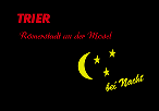 Trier R&ouml;merstadt an der Mosel bei Nacht